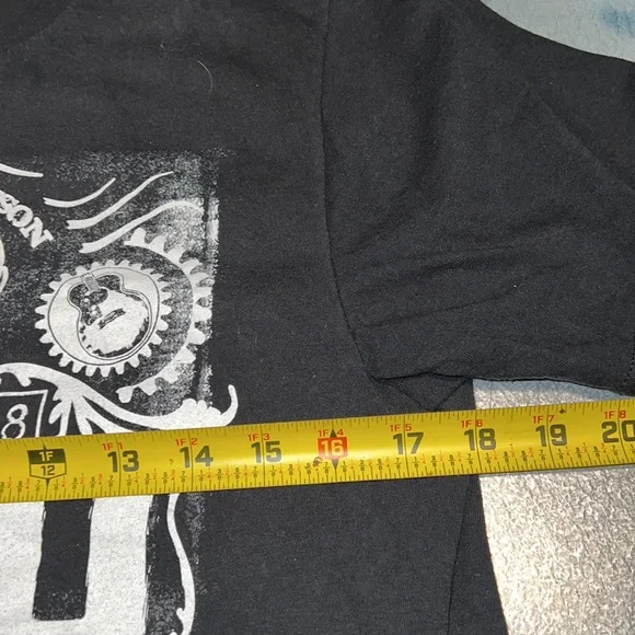 Johnny Cash black medium T-shirt Live Folsom Prison - Picture 5 of 6